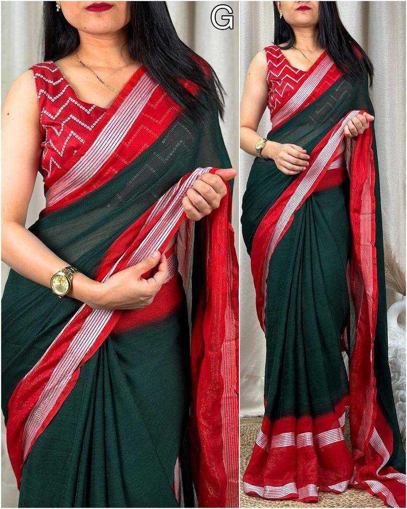 YNF CHIFFON RSF 696 WHOLESALE SAREES MANUFACTURER